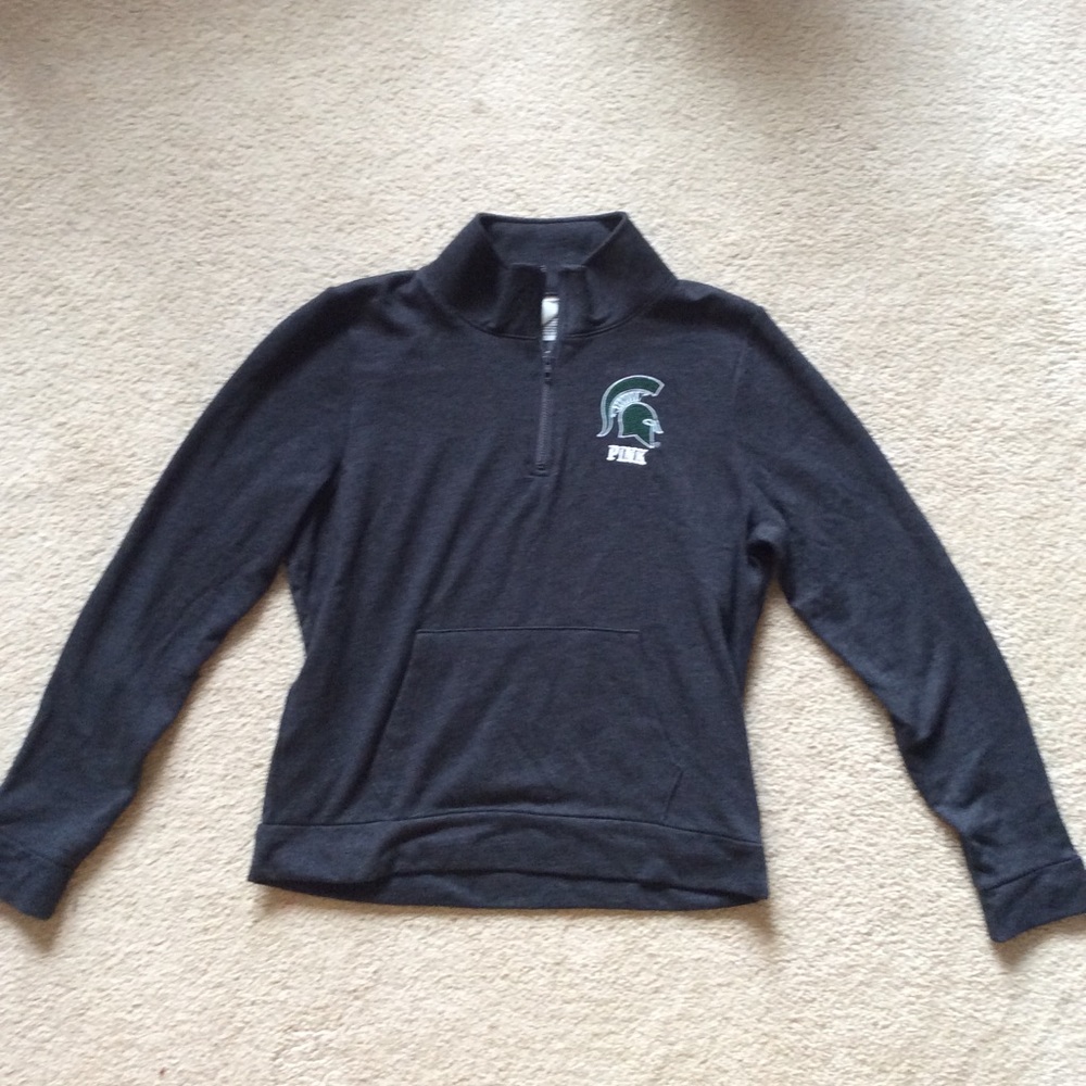 NWT Michigan State VS Pink pullover